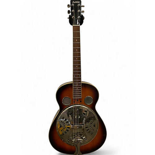 Austin Used Austin RESONATOR 2 Color Sunburst Acoustic Guitar 2 Color Sunburst