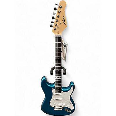 Used Austin S STYLE Blue Solid Body Electric Guitar