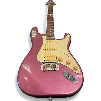 Used Austin S Style Burgundy Solid Body Electric Guitar