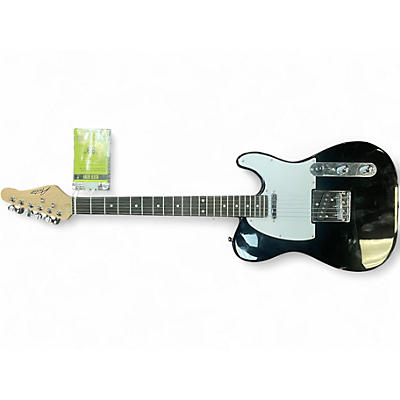 Used Austin T STYLE Black Solid Body Electric Guitar