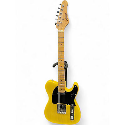 Used Austin T-STYLE Yellow Acoustic Guitar