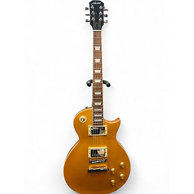 Used Austin archtop lp style Gold Top Solid Body Electric Guitar