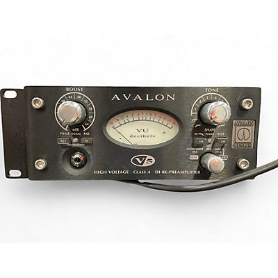 Used Avalon V5 Pure Class A Mono Channel Strip