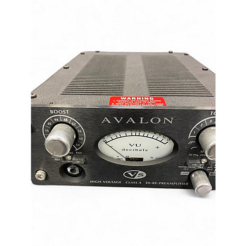 Used Avalon V5 Pure Class A Mono Channel Strip