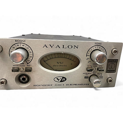 Used Avalon V5 Pure Class A Mono Channel Strip