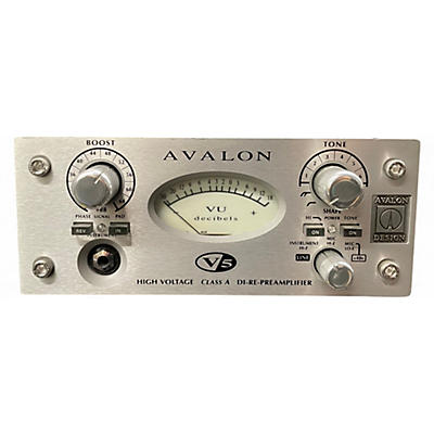 Used Avalon V5 Pure Class A Mono Channel Strip