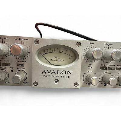 Used Avalon VT737SP-B Pure Class A Tube Microphone Preamp