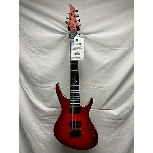 Aviator Used Aviator Ace Edition Elevon 7 Trans Crimson Red Solid Body Electric Guitar Trans Crimson Red