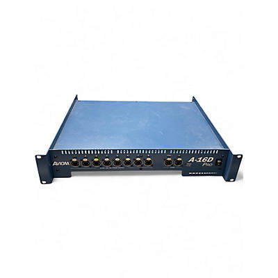 Used Aviom A 16 D PRO Signal Processor