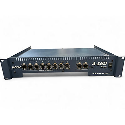 Used Aviom a16dpro Unpowered Mixer