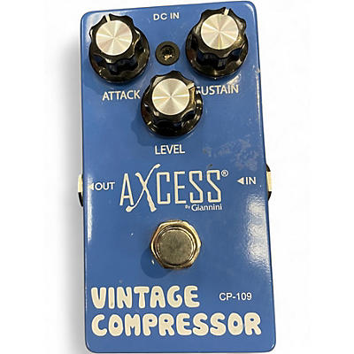 Used Axcess Cp109 Vintage Compressor Effect Pedal