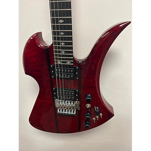 B.C. Rich Used B.C. Rich 50TH ANNIVERSARY MOCKINGBIRD Crimson Red Trans Solid Body Electric Guitar Crimson Red Trans