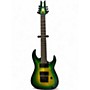 Used B.C. Rich ANDY JAMES SIGNATURE  7 STRING EVERTUNE Trans Green Solid Body Electric Guitar Trans Green