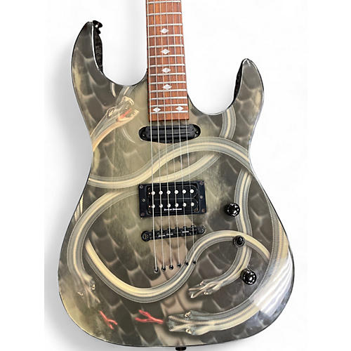 B.C. Rich Used B.C. Rich ASM BODY ART COLLECTION Snakeskin Solid Body Electric Guitar Snakeskin