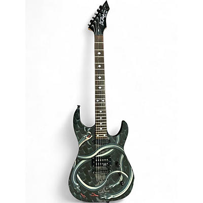 Used B.C. Rich ASM Body Art Series The Deceiver Solid Body Electric Guitar