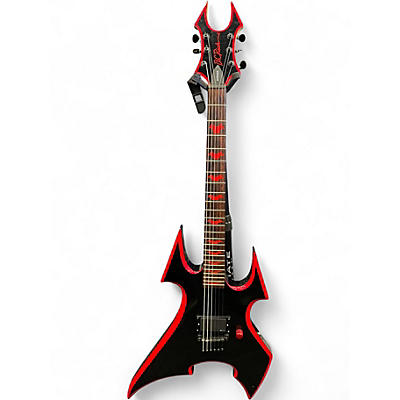 Used B.C. Rich ASOBO Avenge Son Of Beast BLACK AND RED Solid Body Electric Guitar