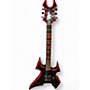 Used B.C. Rich ASOBO Avenge Son Of Beast Black with Red Solid Body Electric Guitar Black with Red