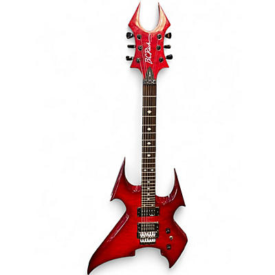 Used B.C. Rich BEAST NJ Hot Rod Red Solid Body Electric Guitar