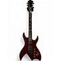 Used B.C. Rich BICH ST Trans Red Solid Body Electric Guitar Trans Red