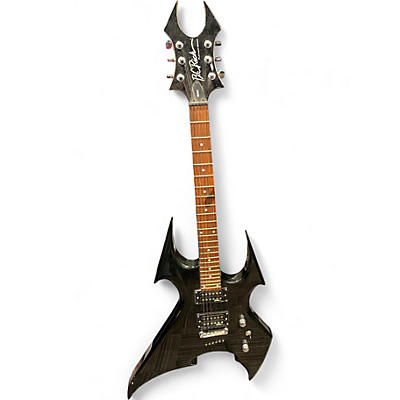 Used B.C. Rich Beast Black Solid Body Electric Guitar