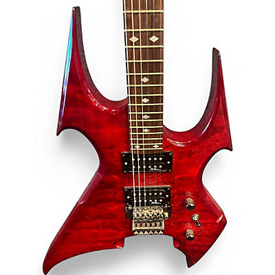 Used B.C. Rich Beast NJ SERIES  Candy Apple Red Solid Body Electric Guitar