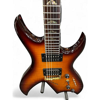 Used B.C. Rich Bich JE800 Tobacco Burst Solid Body Electric Guitar