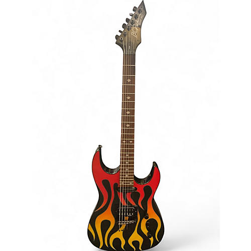 Used B.C. Rich Body Art Torchy Custom Graphic Solid Body Electric Guitar Custom Graphic