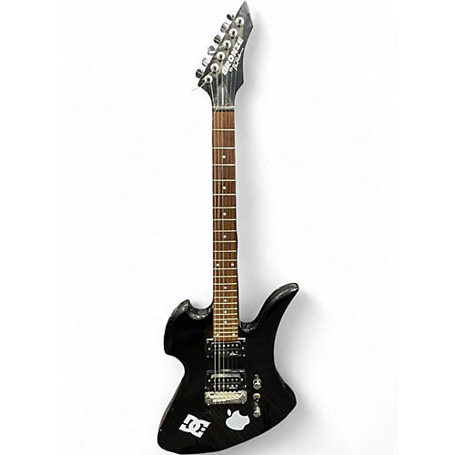 Used B.C. Rich Bronze Series Mockingbird Black Solid Body Electric Guitar Black