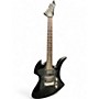 Used B.C. Rich Bronze Series Mockingbird Black Solid Body Electric Guitar Black