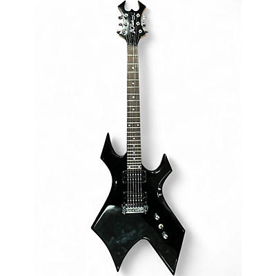 Used B.C. Rich Bronze Series Warlock BLACK Solid Body Electric Guitar
