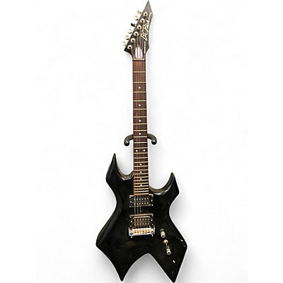 Used B.C. Rich Bronze Series Warlock BLACK Solid Body Electric Guitar