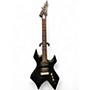 Used B.C. Rich Bronze Series Warlock BLACK Solid Body Electric Guitar BLACK