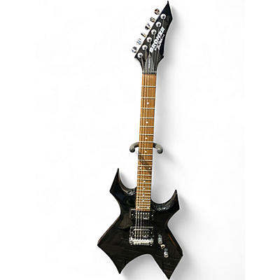 Used B.C. Rich Bronze Series Warlock Black Solid Body Electric Guitar