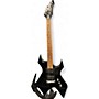 Used B.C. Rich Bronze Series Warlock Black Solid Body Electric Guitar Black