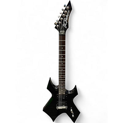 Used B.C. Rich Bronze Series Warlock Black Solid Body Electric Guitar