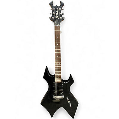 Used B.C. Rich Bronze Series Warlock Black Solid Body Electric Guitar