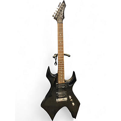 Used B.C. Rich Bronze Series Warlock Black Solid Body Electric Guitar
