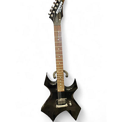 Used B.C. Rich Bronze Series Warlock Black Solid Body Electric Guitar