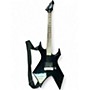 Used B.C. Rich Bronze Series Warlock Black Solid Body Electric Guitar Black