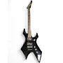 Used B.C. Rich Bronze Series Warlock Black Solid Body Electric Guitar Black