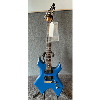 B.C. Rich Used B.C. Rich Bronze Series Warlock NAVY Solid Body Electric Guitar