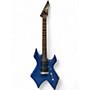 Used B.C. Rich Bronze Series Warlock Sonic Blue Solid Body Electric Guitar Sonic Blue