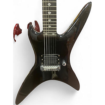 Used B.C. Rich Chuck Schuldiner Tribute Black Solid Body Electric Guitar