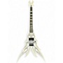 Used B.C. Rich DVG Limited Edition Draco V Floyd Rose White Solid Body Electric Guitar White