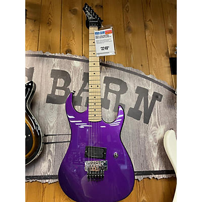 B.C. Rich Used B.C. Rich Gunslinger Legacy Custom Shop Candy Purple Solid Body Electric Guitar