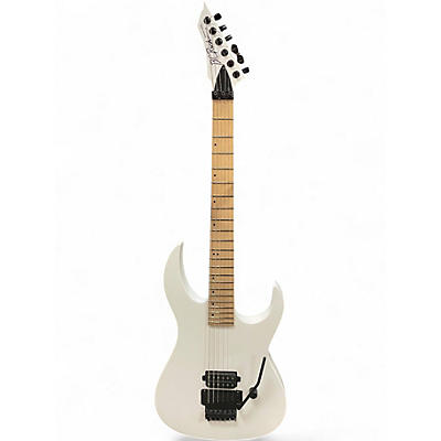 Used B.C. Rich Gunslinger Prophecy White Solid Body Electric Guitar