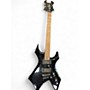 Used B.C. Rich Handcrafted Warlock Deluxe Black Solid Body Electric Guitar Black