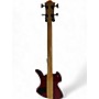 Used B.C. Rich Used B.C. Rich Heritage Classic Mockingbird Bass Trans Red Electric Bass Guitar Trans Red