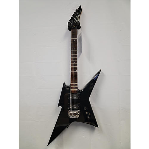 B.C. Rich Used B.C. Rich Ironbird Black Solid Body Electric Guitar Black