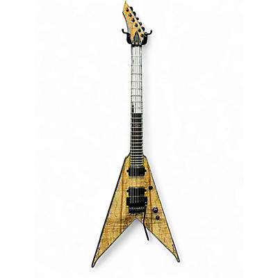 Used B.C. Rich JR-V Extreme FR Exotic FR Natural Solid Body Electric Guitar